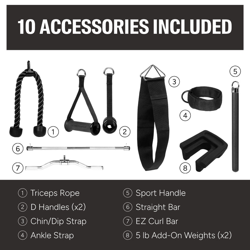 INSPIRE FT1 Functional Trainer (Base Unit) (includes 3 mos. Centr subscription)