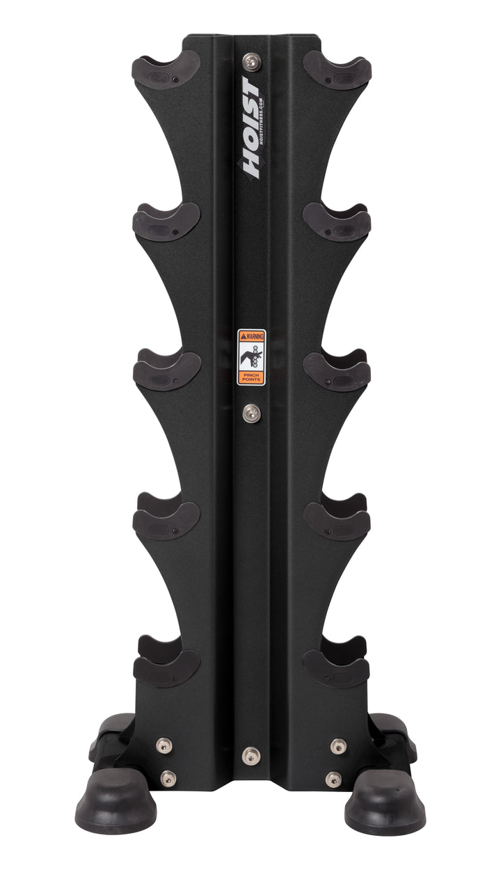 HOIST 5 PAIR VERTICAL DUMBBELL RACK (5 PAIRS)
