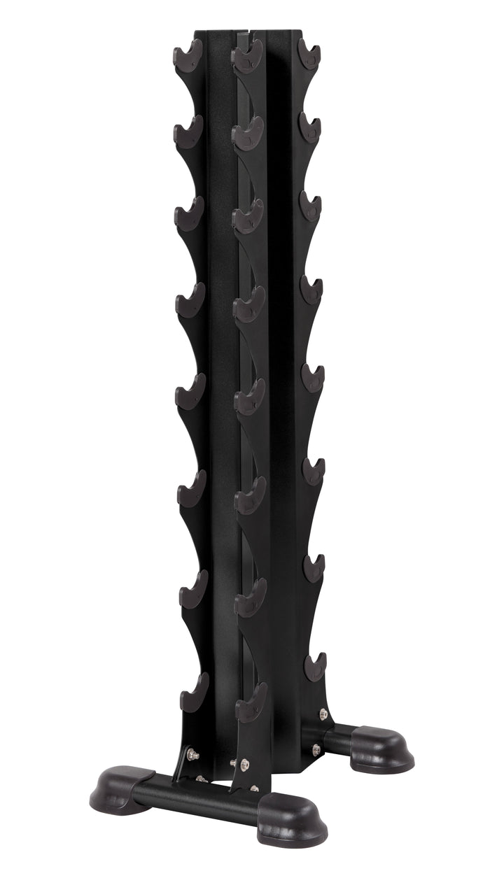 HOIST 8 PAIR VERTICAL DUMBBELL RACK (8 PAIRS) -Hex Dumbbells