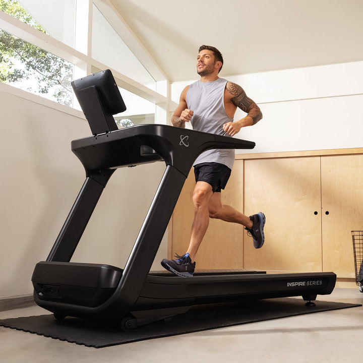 Inspire Series T7S Treadmill with peak performance and peak entertainment