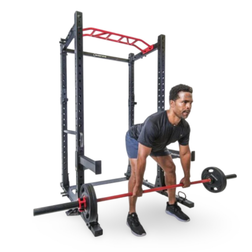 Full Power Cage (w/ Safeties, Landmine, and Dip Attach) (includes 3 mos. Centr subscription)