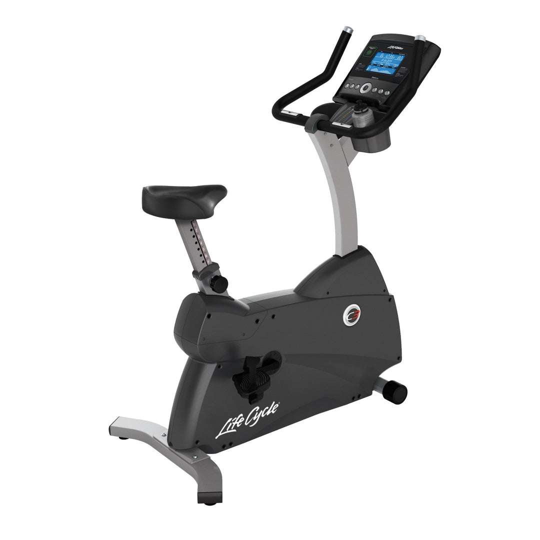 Life Fitness C3 upright bike with Go console