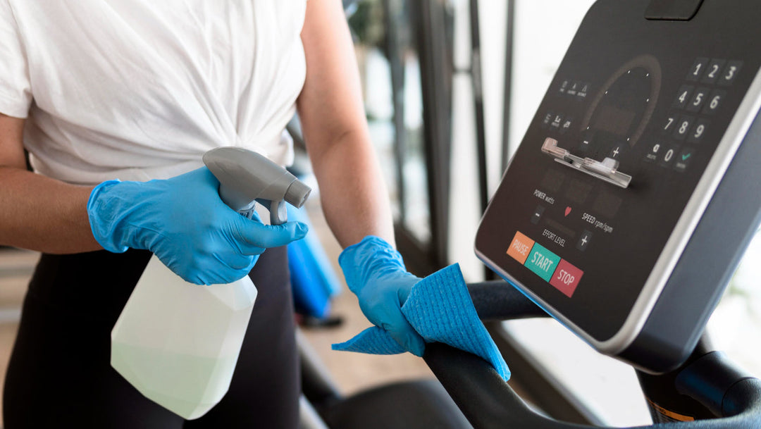 cleaning training gear