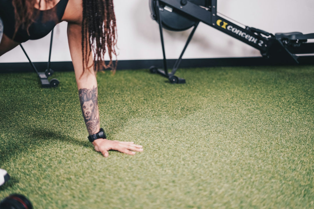 gym artificial turf