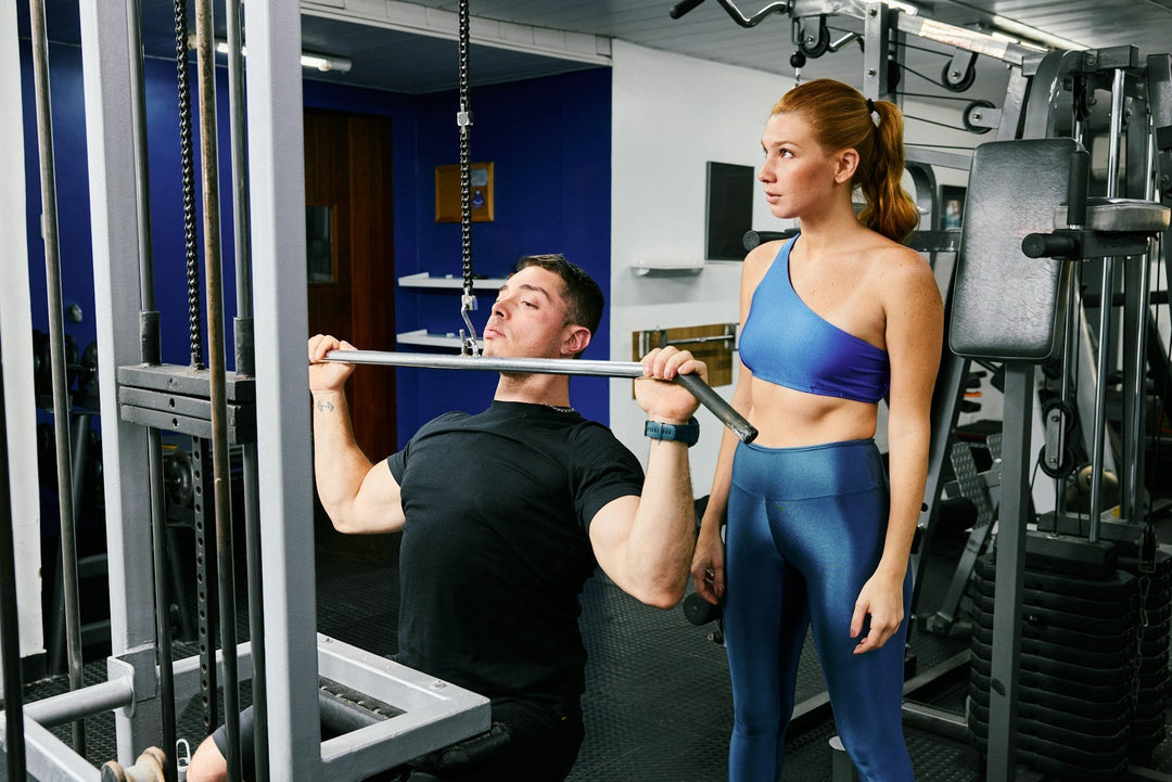 Commercial Lat Pulldown Station