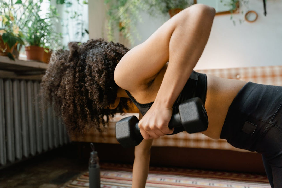 working out at home