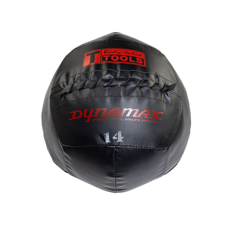 14 lb Body-Solid Premium Dynamax soft medicine ball.
