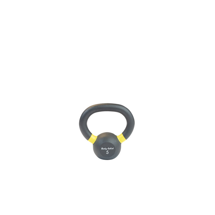 Body Solid Cast Iron Powder Coated Black Kettlebells