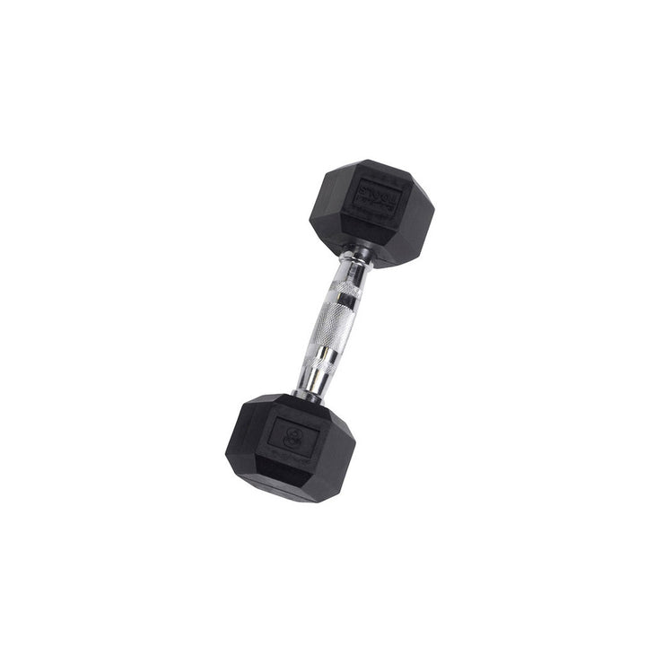 Body Solid Rubber Hex Dumbbells