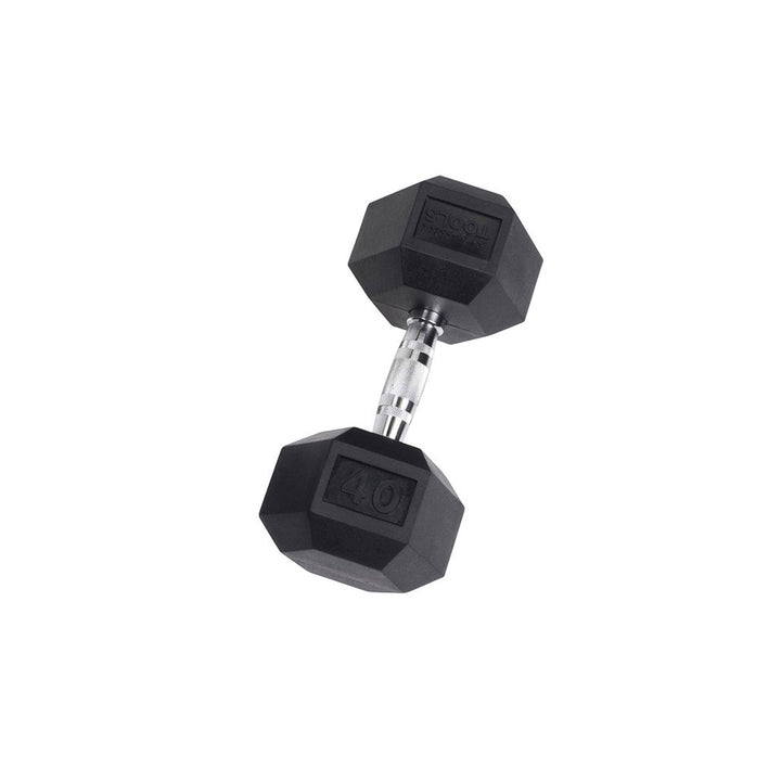 Body Solid Rubber Hex Dumbbells
