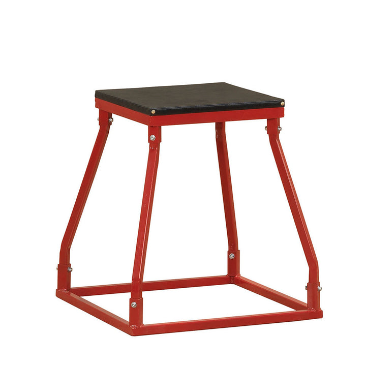24 inch steel frame plyo box with non-slip platform.