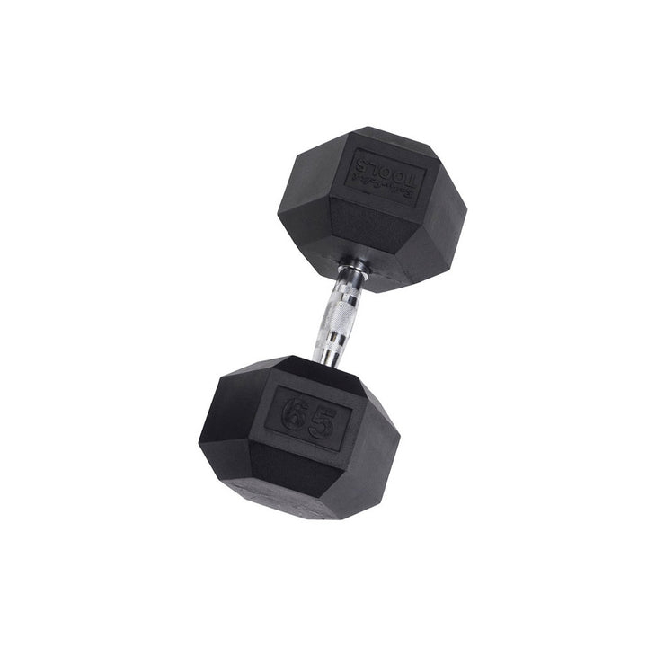 Body Solid Rubber Hex Dumbbells