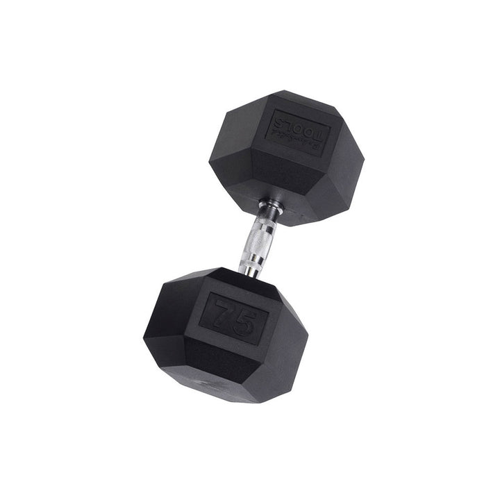 Body Solid Rubber Hex Dumbbells