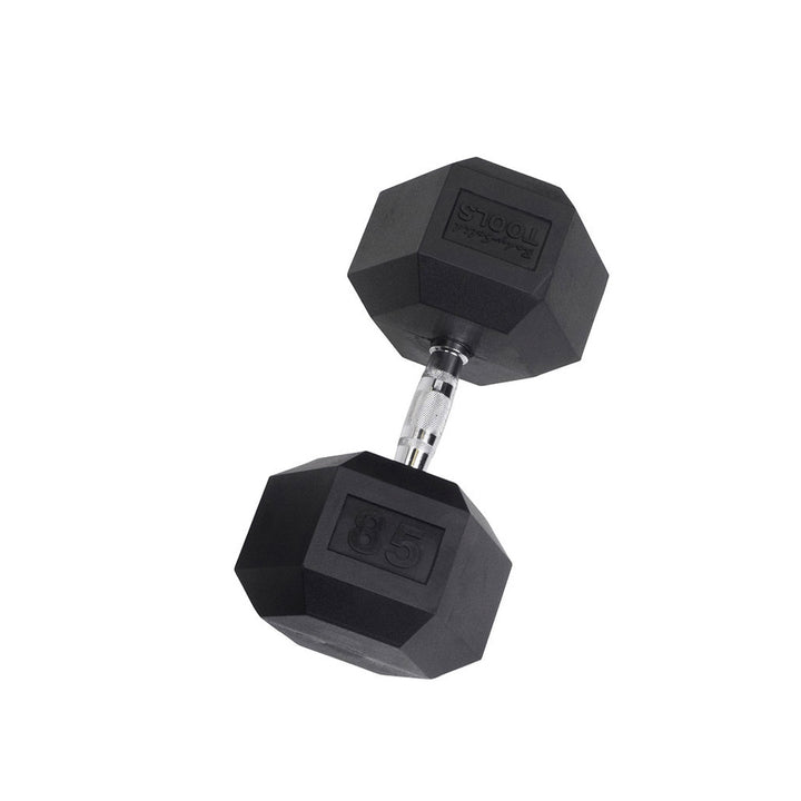 Body Solid Rubber Hex Dumbbells