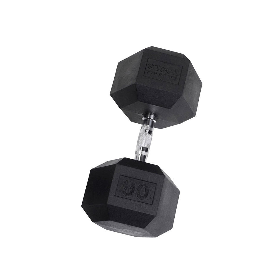 Body Solid Rubber Hex Dumbbells
