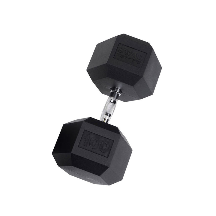 Body Solid Rubber Hex Dumbbells