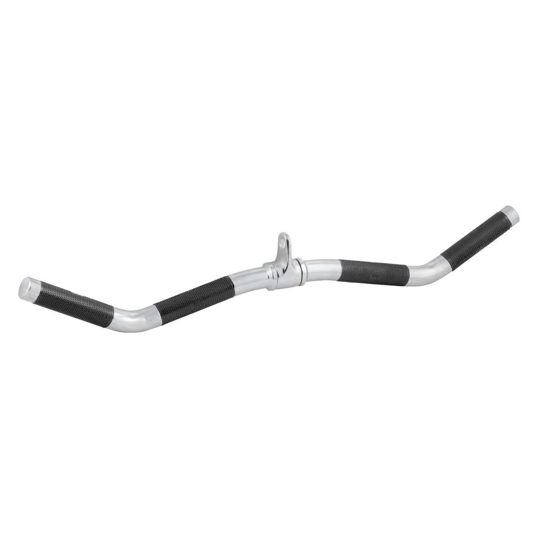 28 inch revolving curl bar with urethane grips