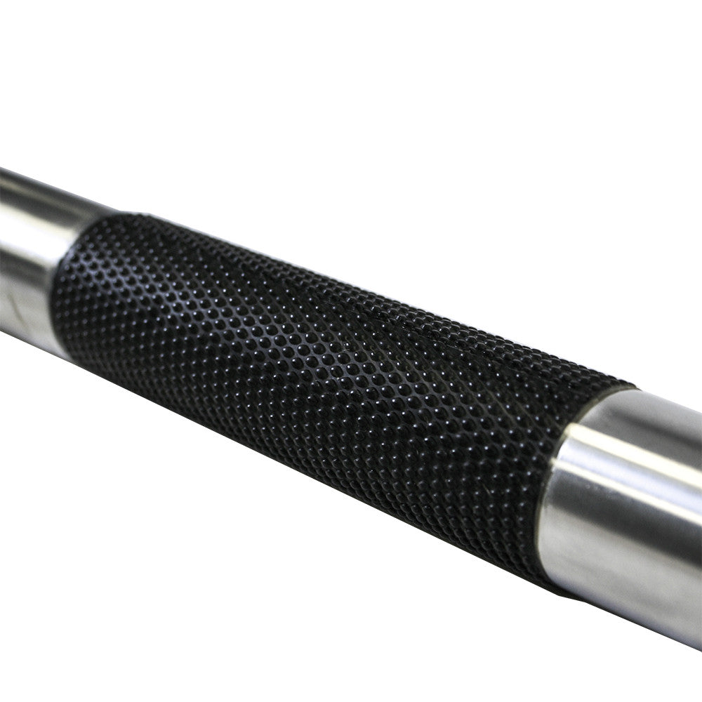 TKO 28" Chrome Curl Bar w/Polyurethane