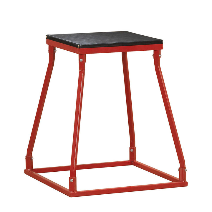 30 inch steel frame plyo box with non-slip platform.