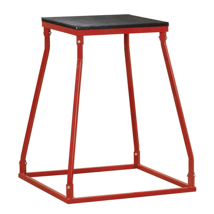 36 inch steel frame plyo box with non-slip platform.