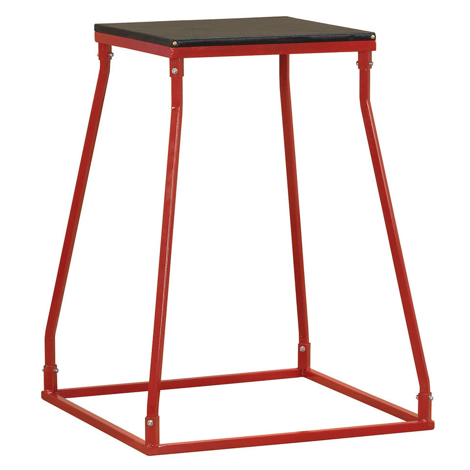42 inch steel frame plyo box with non-slip platform.