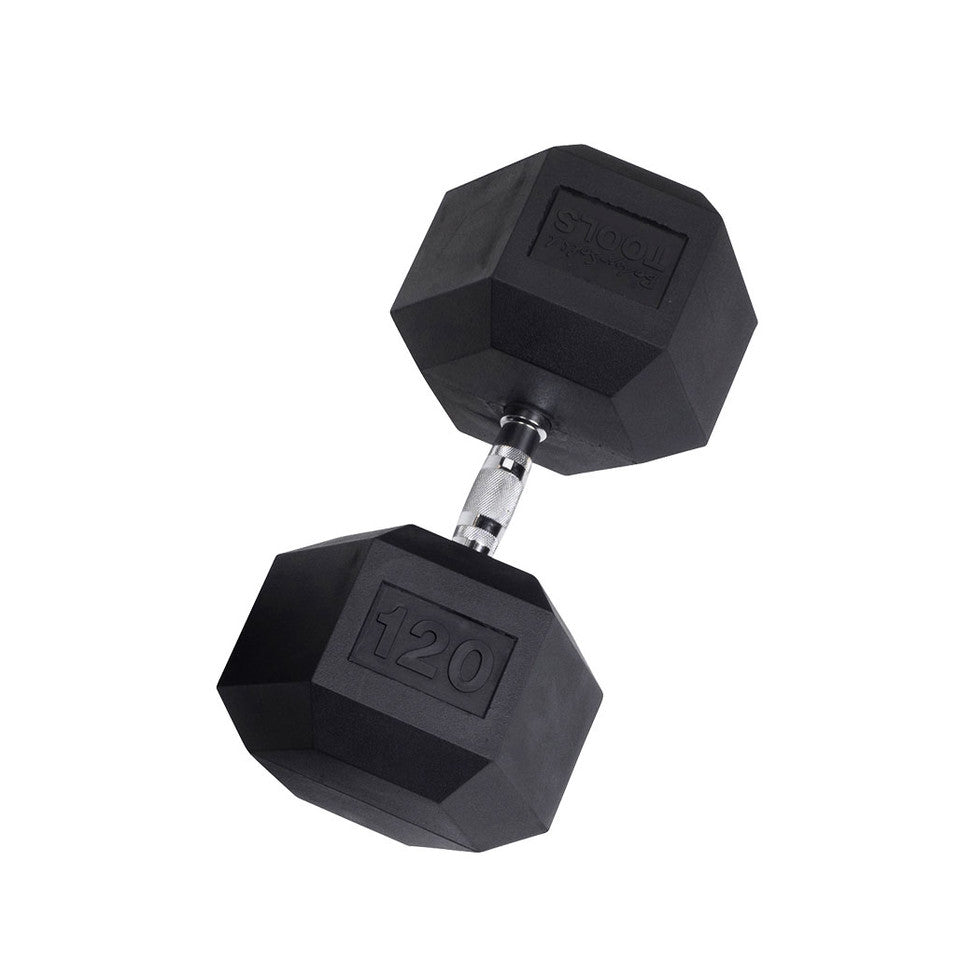 Body Solid Rubber Hex Dumbbells