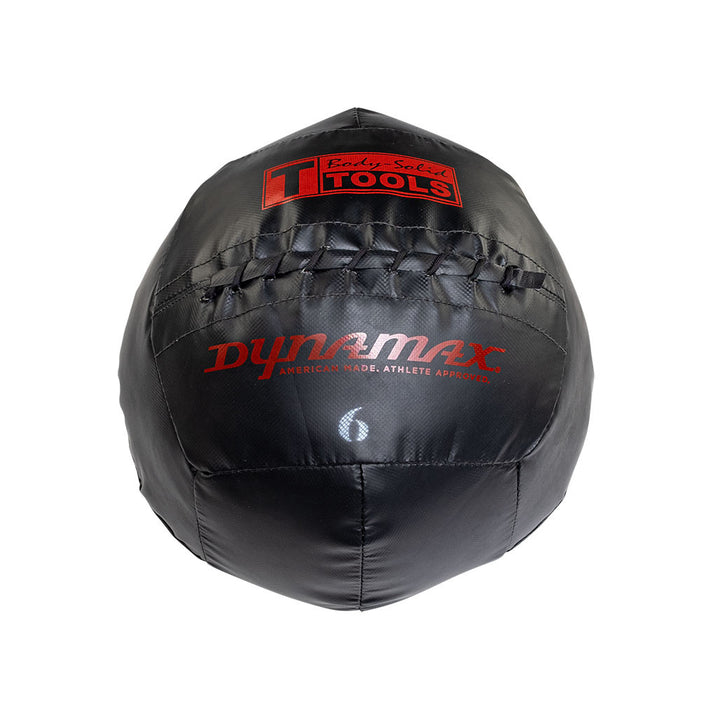 6 lb Body-Solid Premium Dynamax soft medicine ball.