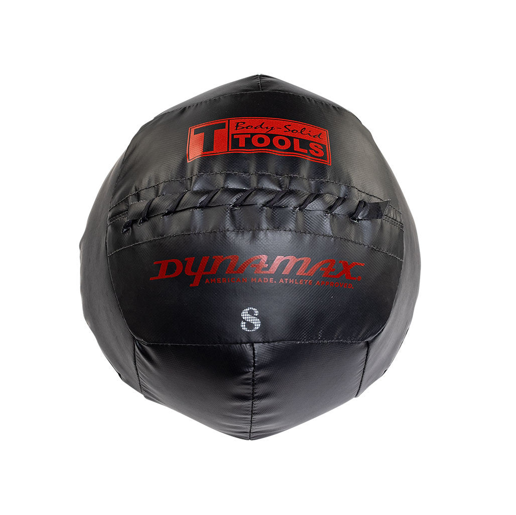 8 lb Body-Solid Premium Dynamax soft medicine ball.