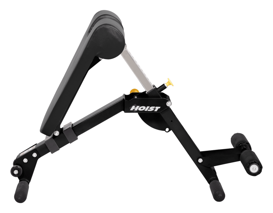 Ab back hyper bench adjustable design for core and lower back strength training in home or gym workouts