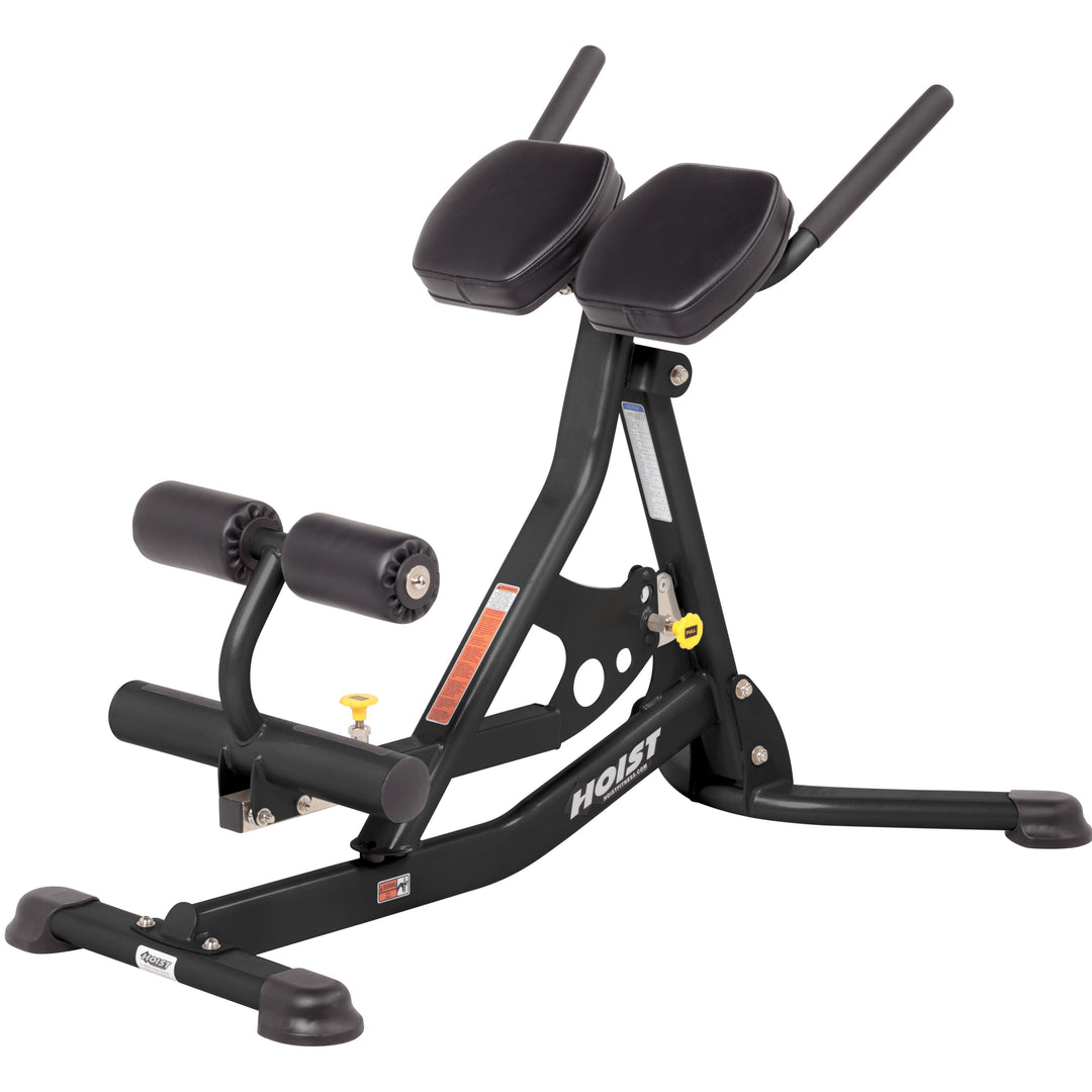 Ab back Roman hyper machine angled design for lower back and core strength training in home or gym workouts