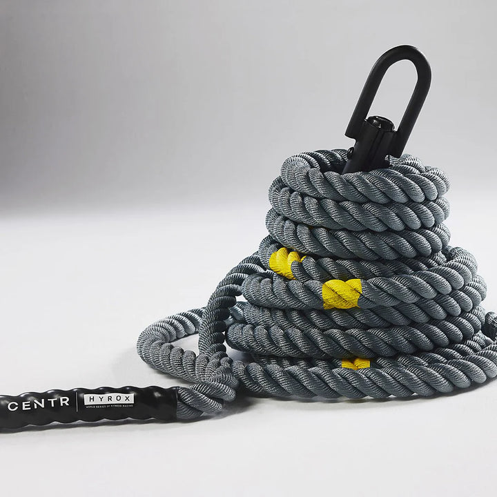 Battle rope accessory for functional strength and conditioning workouts.