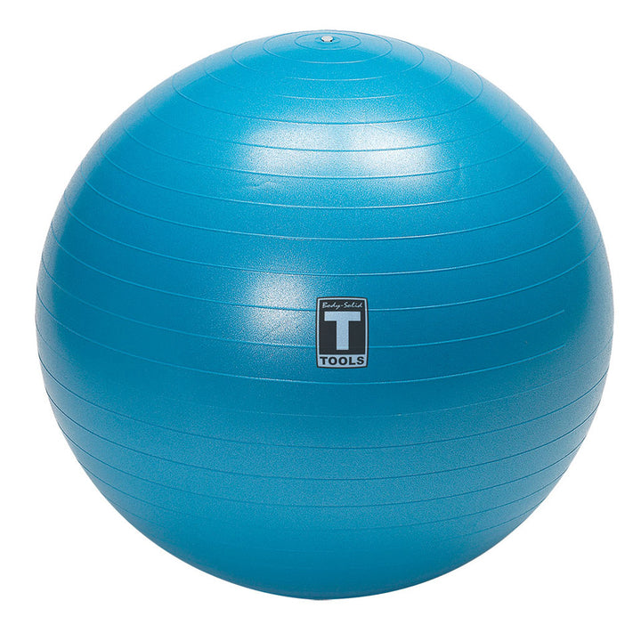 Blue Body-Solid BSTSB75 75 cm stability ball with textured horizontal surface