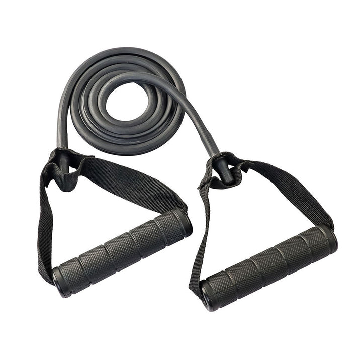 Black Body-Solid very heavy resistance tube with two handles