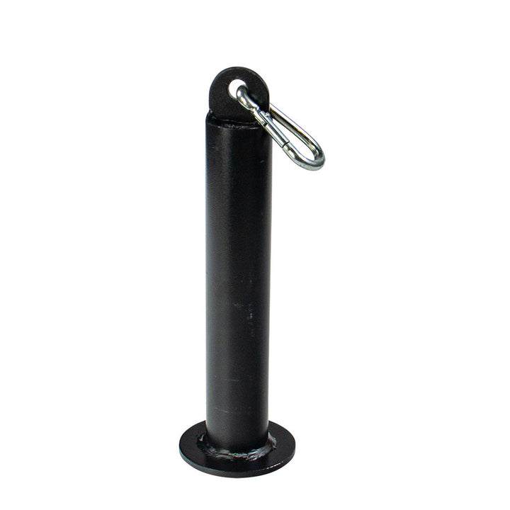Body-Solid Tools BSTOLP Olympic lifting pin with carabiner attachment.
