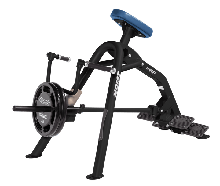 Commercial incline MB-SKY leverage row machine with chest support pad and plate-loaded arms for back training
