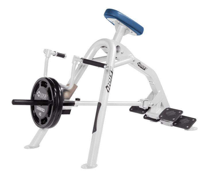 Commercial incline WH-SKY leverage row machine with chest support pad and plate-loaded arms for back training