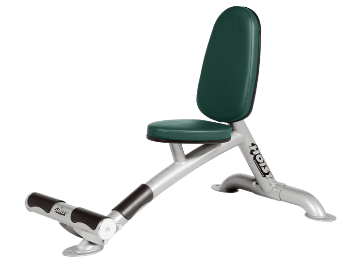 Utility HGR platinum bench with upright back pad and seat for versatile strength training exercises