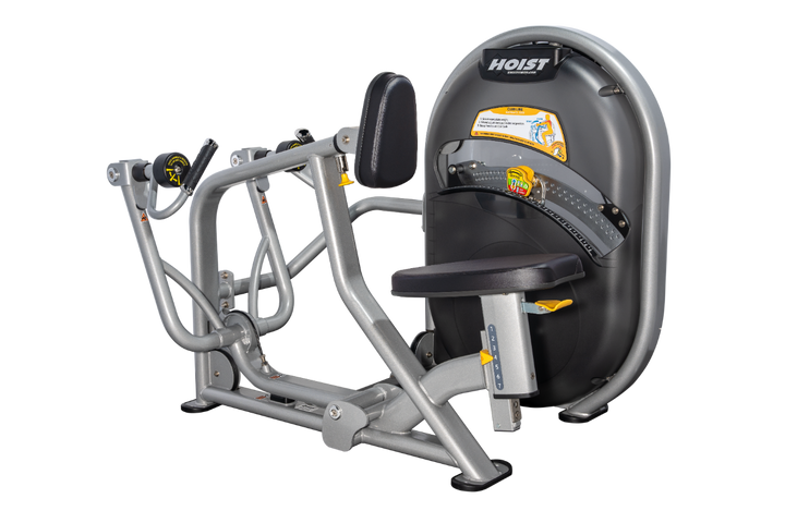 BLK platinum Overhead diagram of mid row machine showing 56.5 inch length and 48.75 inch width