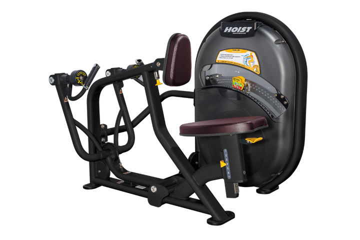 BRG Overhead diagram of mid row machine showing 56.5 inch length and 48.75 inch width