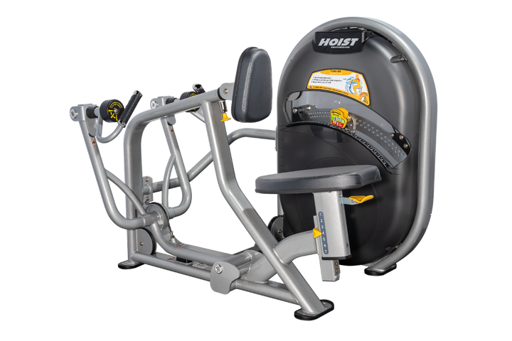 SLG platinum Overhead diagram of mid row machine showing 56.5 inch length and 48.75 inch width
