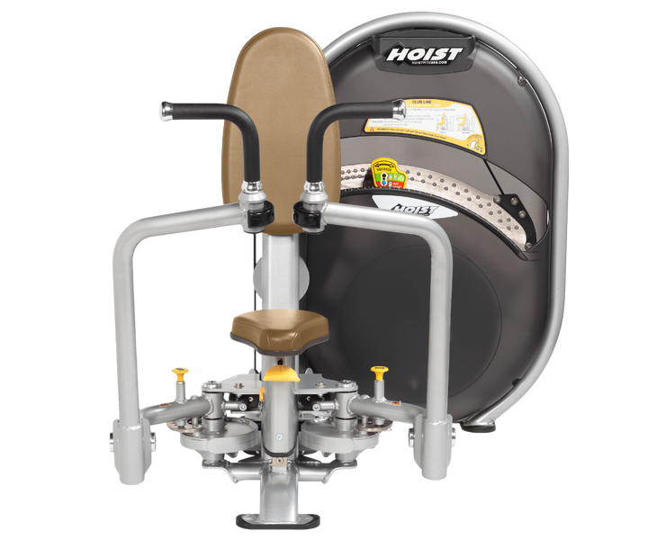 Platinum WHT Dual-function pec fly and rear delt machine with adjustable arms and seated position for chest and shoulder training