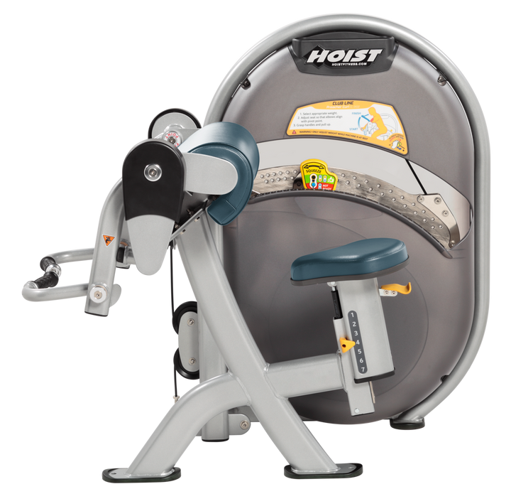BRD Seated biceps curl machine with arm pad and rotating handles for isolated arm strength training