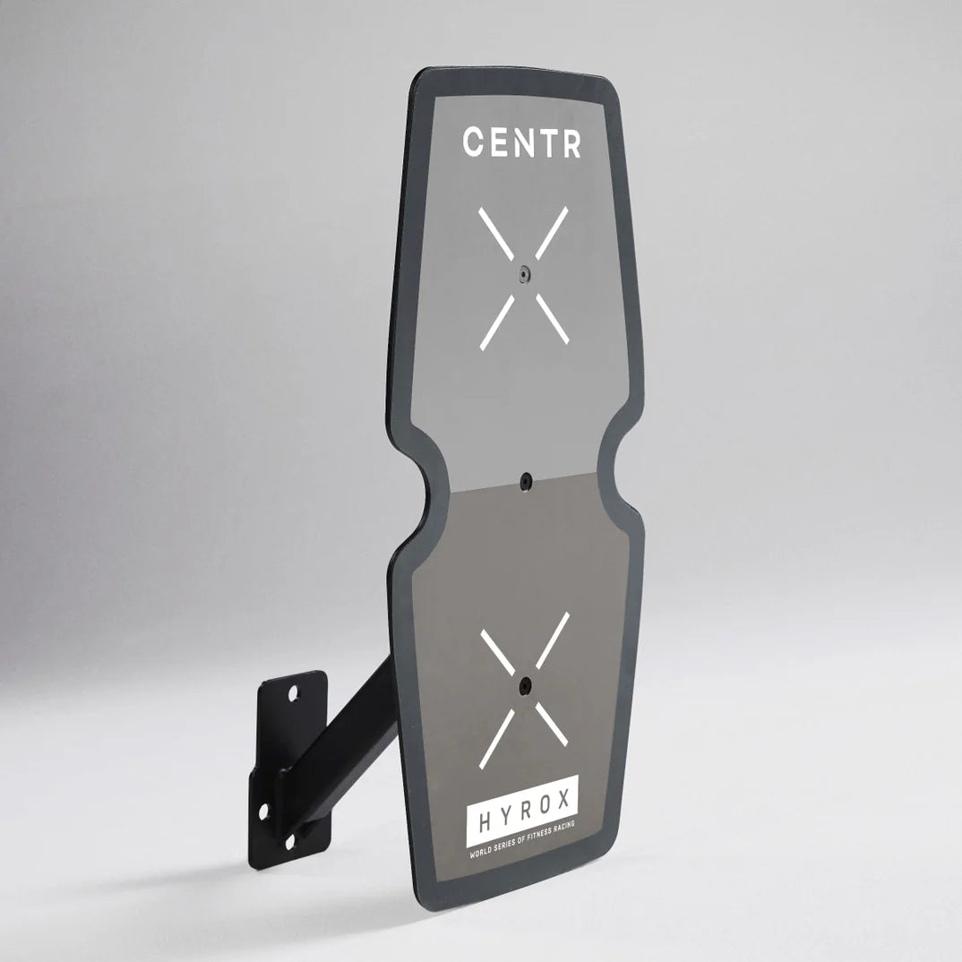 Centr x HYROX wall ball target designed for wall ball training and competition practice.