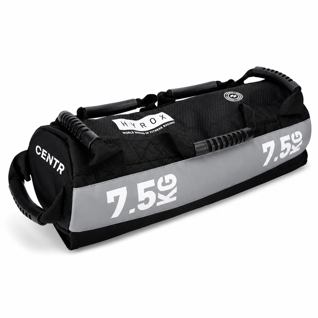 Centr x HYROX Official Competition Sandbag for Youngstars in the 7.5 kg weight option.