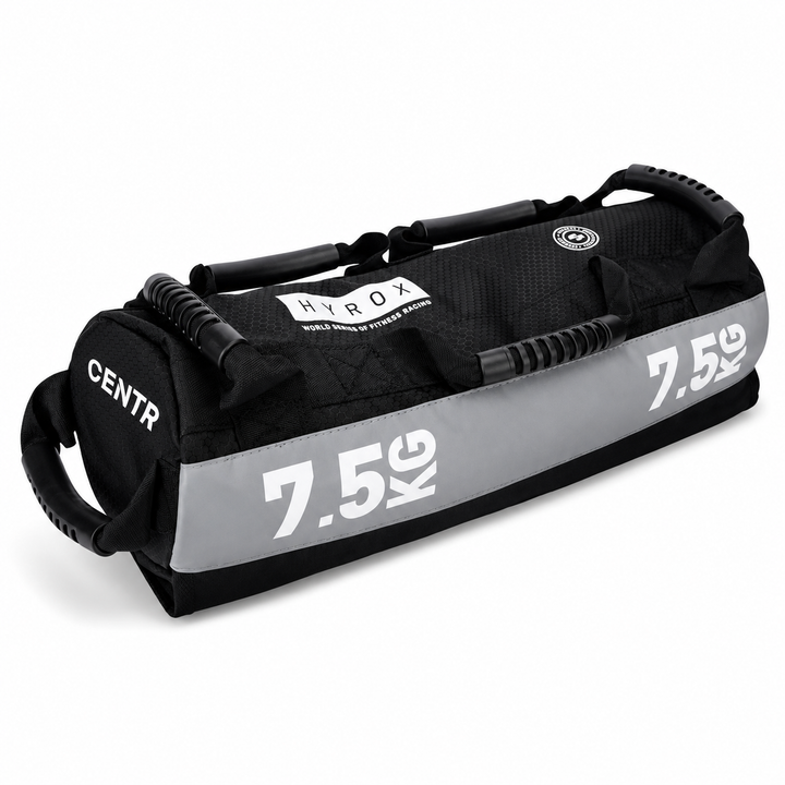 Centr x HYROX Official Competition Sandbag for Youngstars in the 7.5 kg weight option.