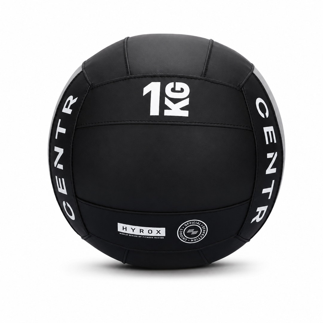 Centr x HYROX Youngstars Official Wall Ball in the 1 kg weight.