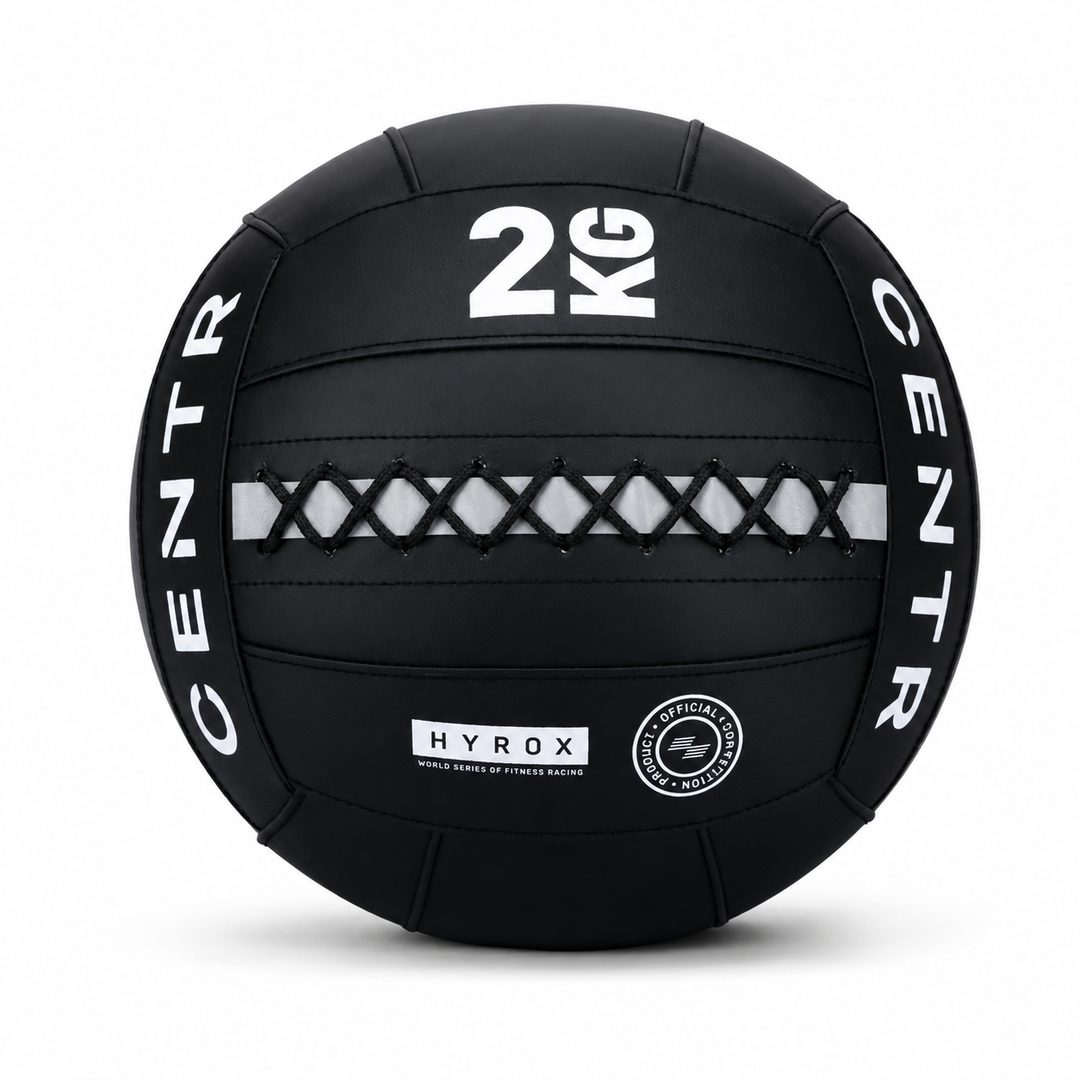 Centr x HYROX Youngstars Official Wall Ball in the 2 kg weight.
