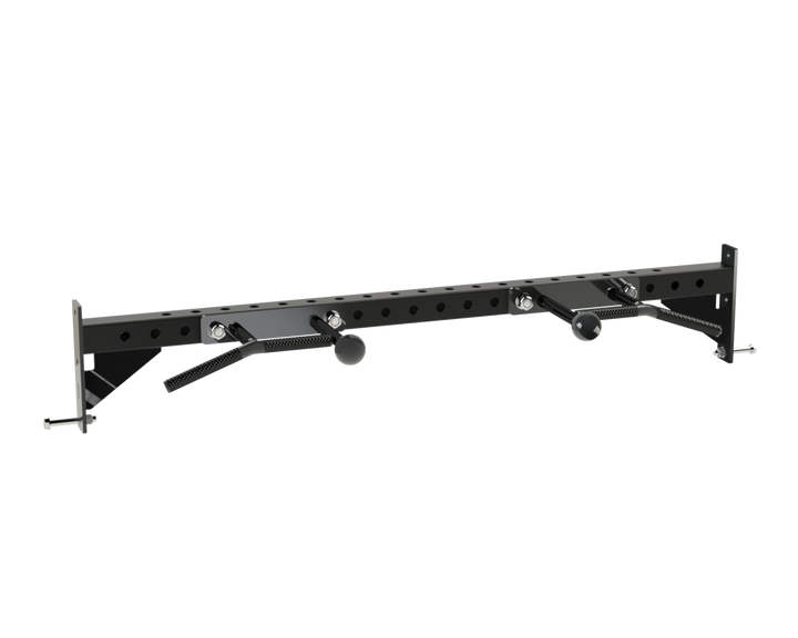 Defiant Strength cage connector crossmember for connecting compatible power racks.