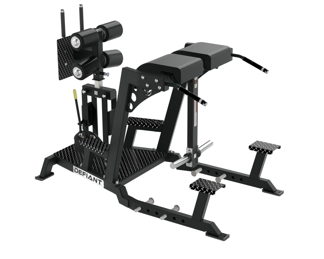 Defiant Strength Hyper GHD combo machine with reverse hyper and glute ham developer.