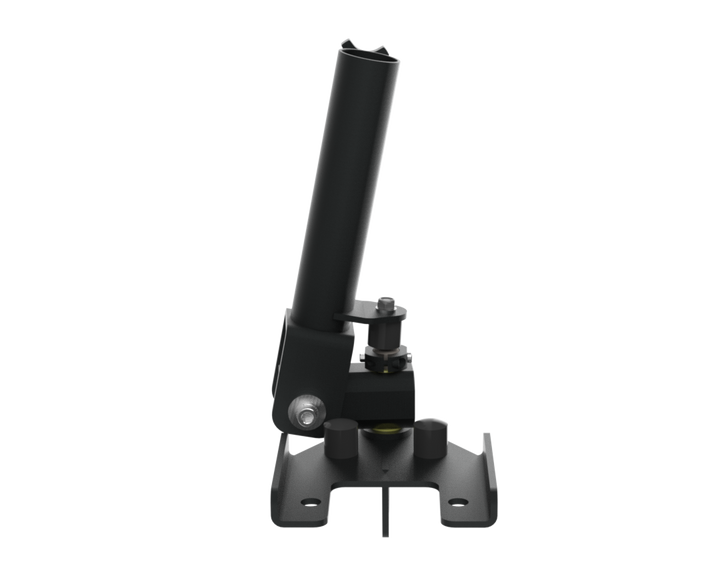 Defiant Strength landmine attachment for compatible power rack barbell training.